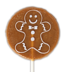 Christmas Ginger Bread Man Lollipop