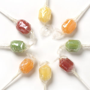 Mini Pops Fruit Sours lollipops