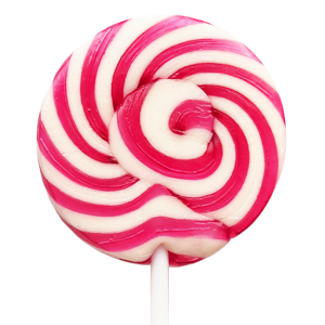 Natural Mini Twirl Lollipops