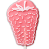 Raspberry Shaped Vegan Lollipop