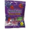 Sunkist Sour Strawberry and Grape Gums.