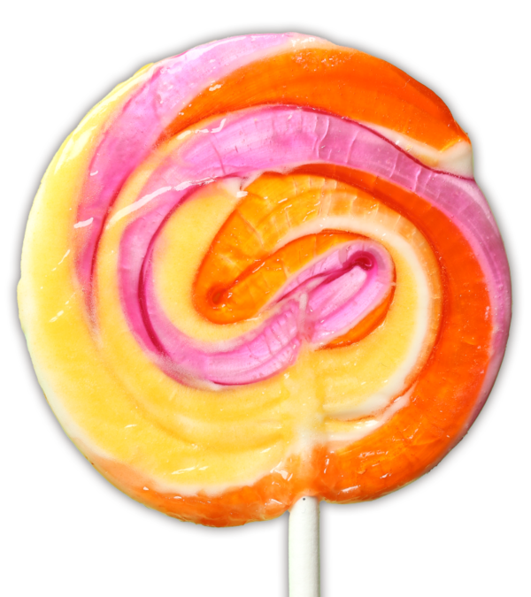 Tutti Frutti Large Twirl Lollipop