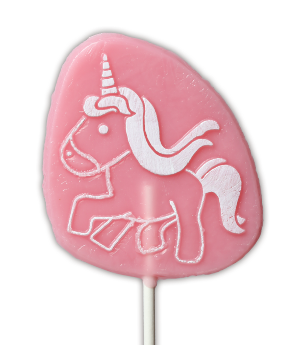 Unicorn Lollipop Bubble-gum Flavour