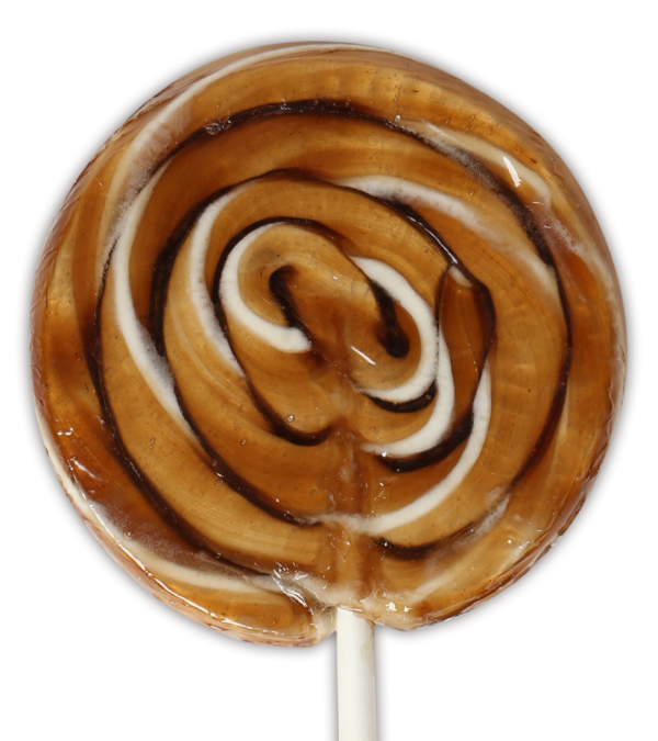 Cola Large Twirl Lollipop