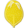 Lemon Shaped Vegan Lollipop