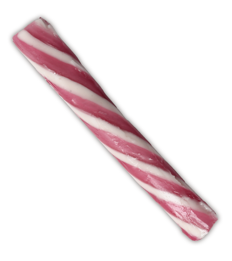 Raspberry candy stick