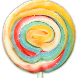 Natural Large Twirl Lollipops