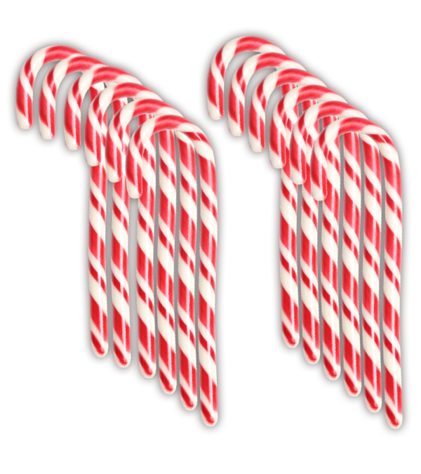Strawberry Candy Cane Cradle of 12