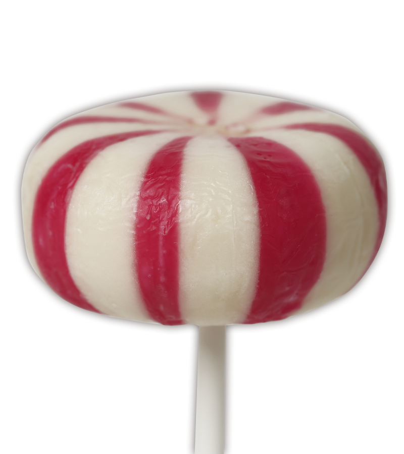 Strawberry Handmade lollipop