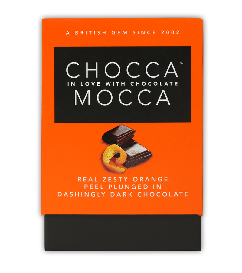 Zesty Orange Peel dipped in dark chocolate