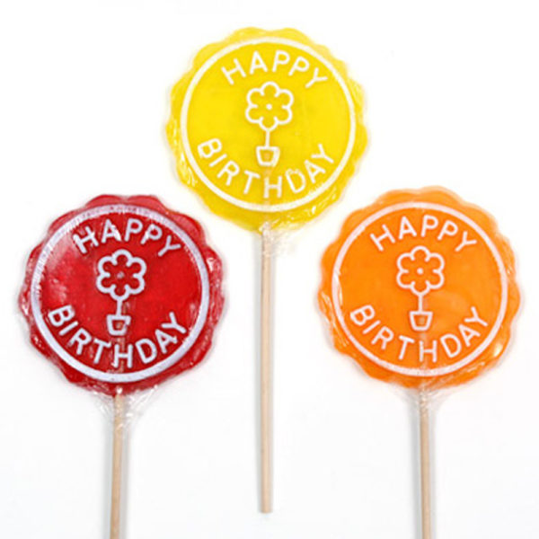 Happy Birthday Lollipop selection