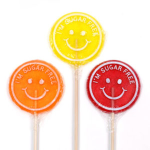sugar free lollipop selection