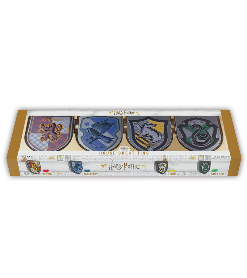 Complete collection of Harry Potter Crest Tins