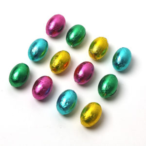 Solid Milk Chocolate Eggs
