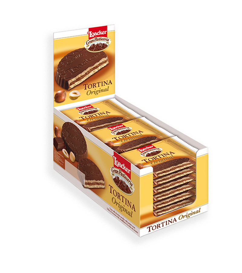 Loacker Tortina 24x21g Hazelnut Caddy