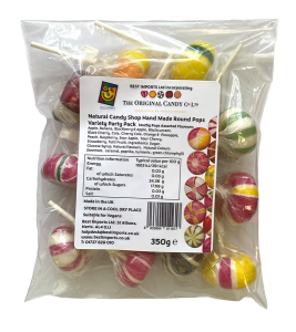 Natural Candy Shop Round Pops Variety pack 350g